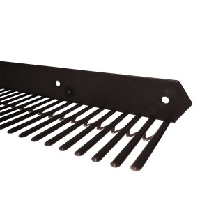 Češalj za krovišta-streha 60mm crna 12kom