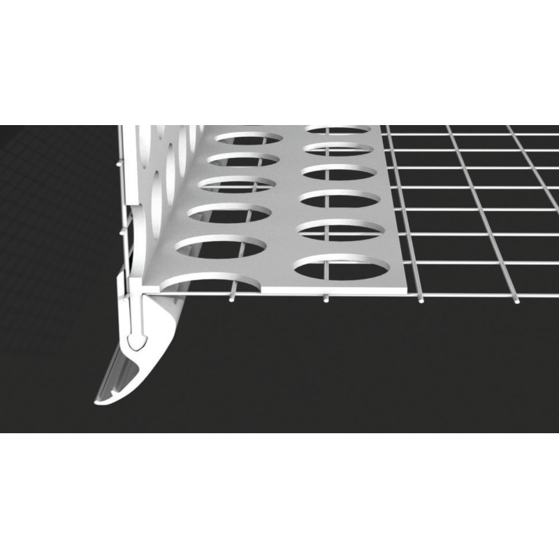 Okapni kutnik s mrežicom 10 kom