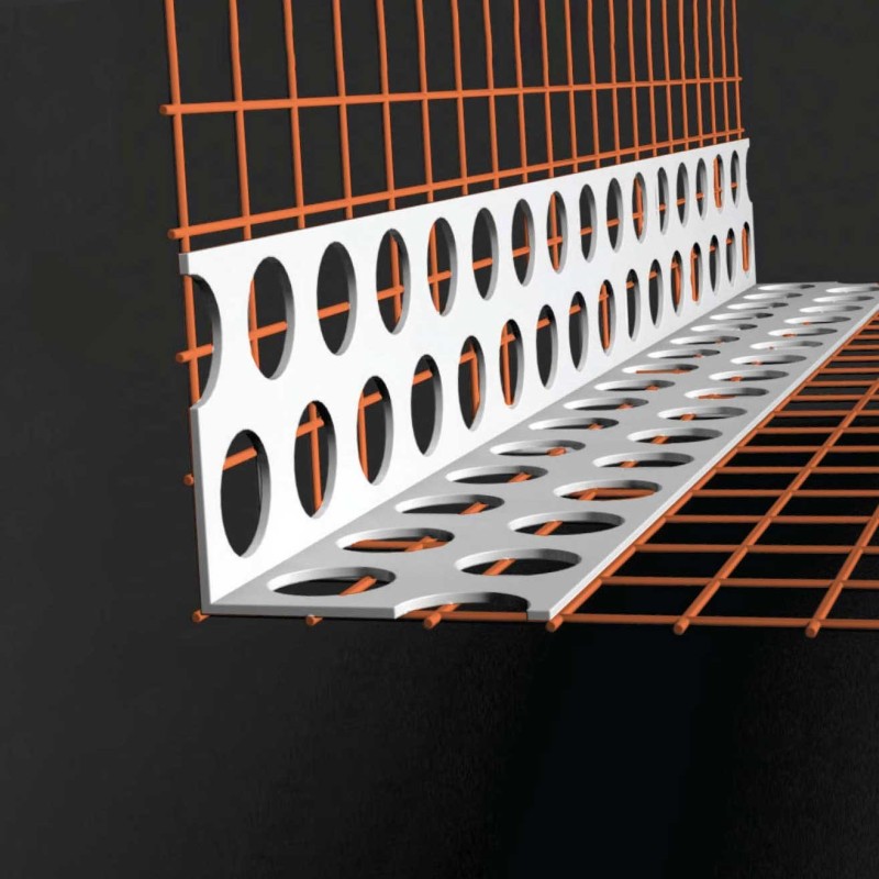 Pvc kutnik s mrežicom 100/150 orange 20 kom