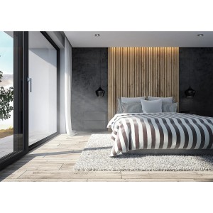 KVAKA BALKON PSK DUBLIN 9005 MAT CRNA