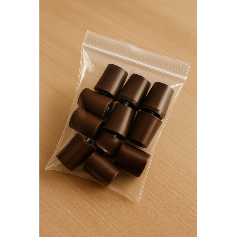 Graničnik / zaustavljač rolete smeđi / 10 kom