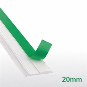 Opšavna lajsna s brtvom 20mm dužina 6m