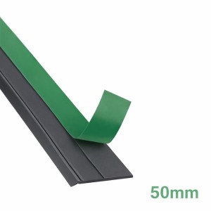 Opšavna lajsna s brtvom 50mm dužina 6m Antracit