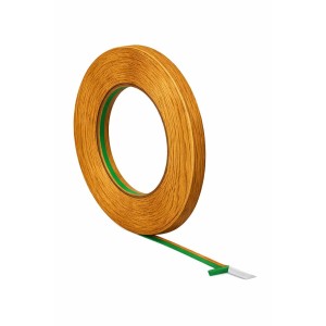 Opšavna lajsna s brtvom 40mm dužina 6m Zlatni hrast