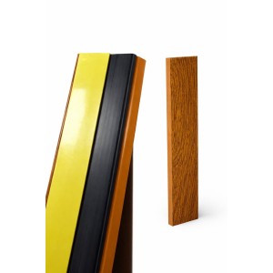 Opšavna lajsna s brtvom 50mm dužina 6m Zlatni hrast