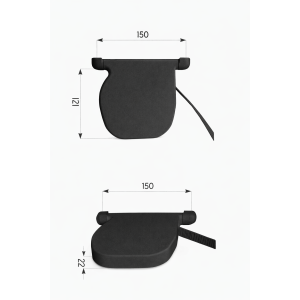 Namatač za rolete bijeli