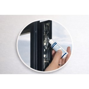 Set za održavanje i čišćenje bijele PVC stolarije