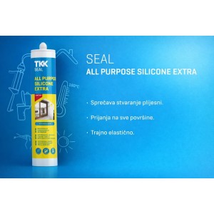Silikon 300 ml TKK Seal All Purpose neut. bijeli