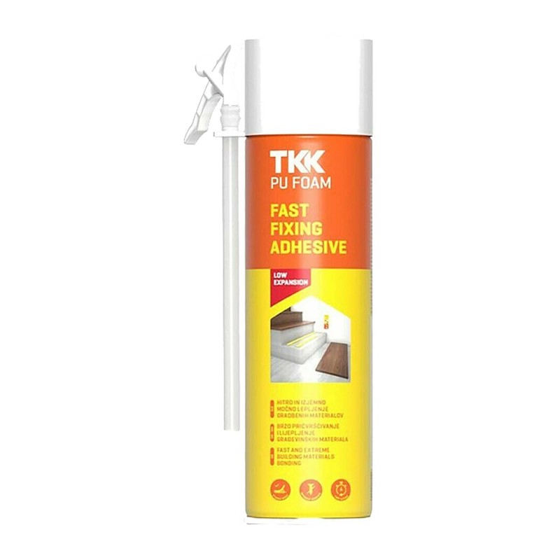Montažna pjena 500 ml TKK PU FOAM Fast Fixing Adhesive